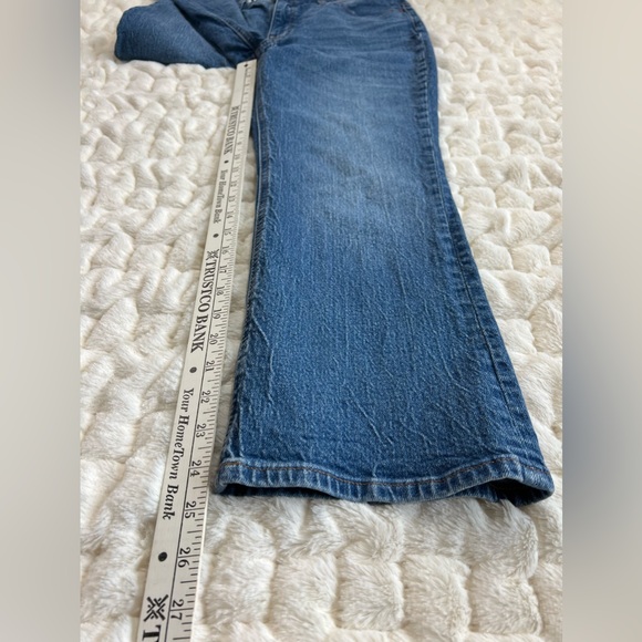 J. Crew Size 31 - 9” Demi Boot Crop Women’s Jeans Palmyra Wash BP487 - Picture 7 of 12